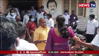 MP ஜோதிமணியை வெளியேற்றிய திமுகவினர்!
