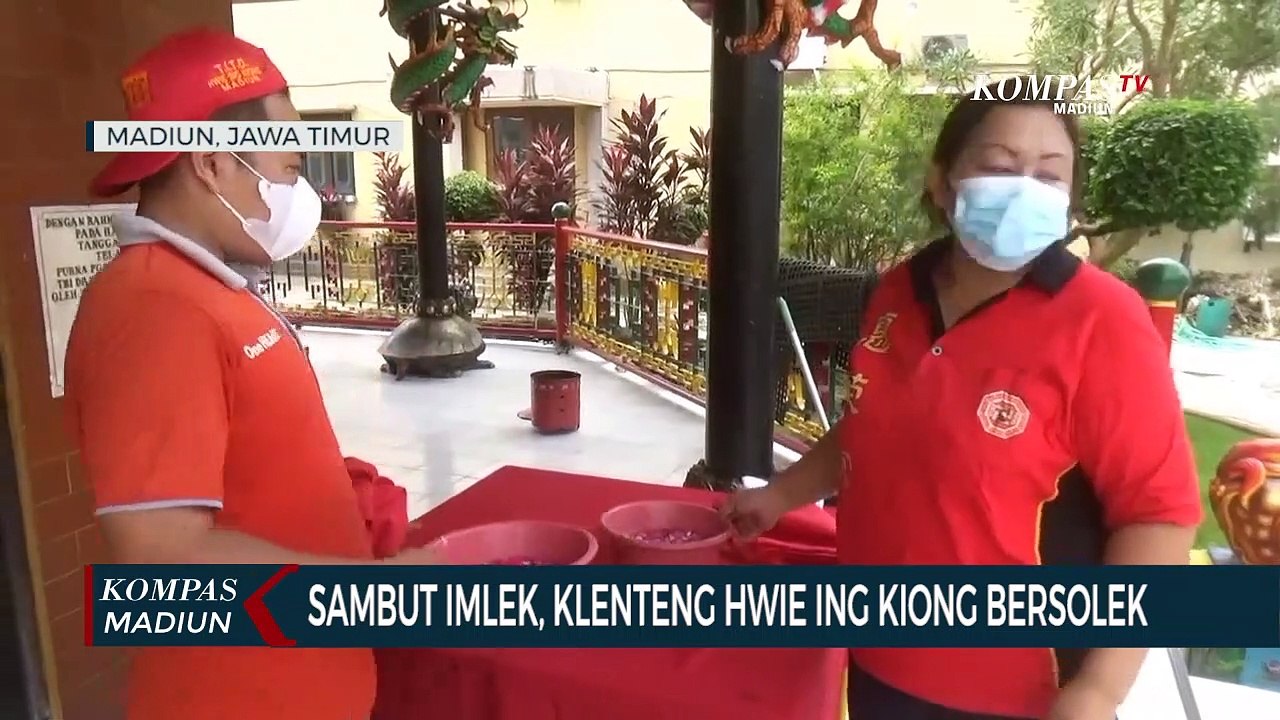 Sambut Imlek, Klenteng Hwie Ing Kiong Bersolek