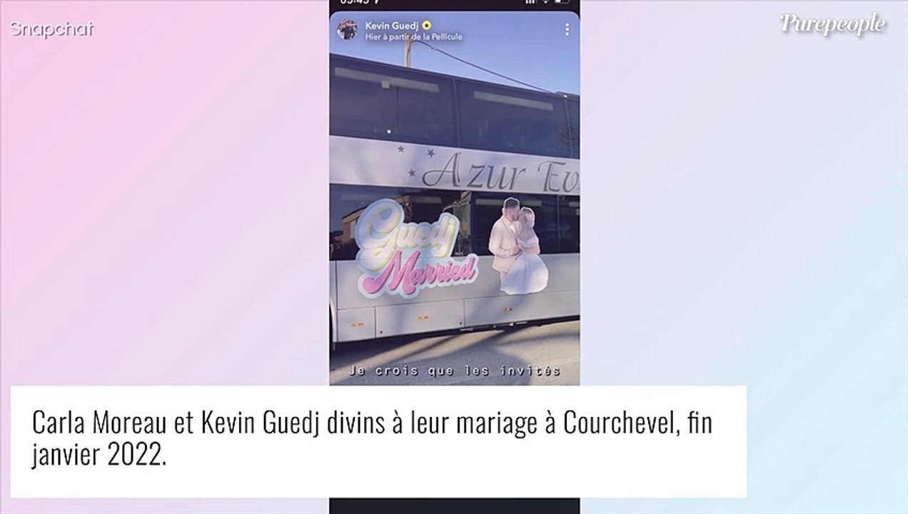 Carla Moreau et Kevin Guedj mariés à Courchevel : le couple déchaîné, un Marseillais à la fête et cadeaux Hermès !
