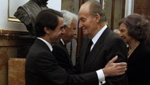 La tibia respuesta de Aznar sobre Juan Carlos I