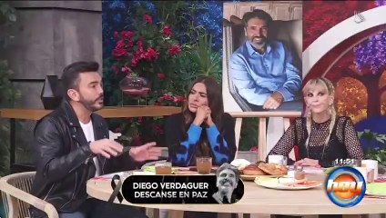 Fallece por el virus el cantante Diego Verdaguer y en un programa dicen: "gracias a Dios que estaba inoculado"