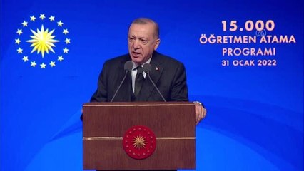 Son dakika haberleri | Cumhurbaşkanı Erdoğan: "Avrupa'da son 19 yıl içerisinde öğretmen maaşlarını en çok iyileştiren ülke Türkiye'dir"