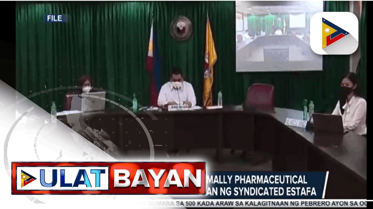 Anim na opisyal ng Pharmally Pharmaceutical, inirekomendang sampahan ng syndicated estafa