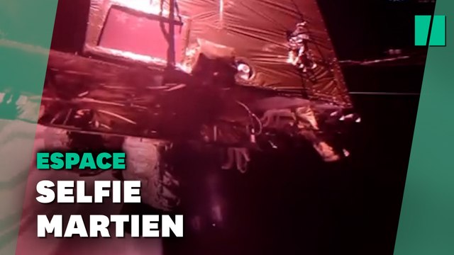 Les images de la planète Mars filmées par la sonde Tianwen-1