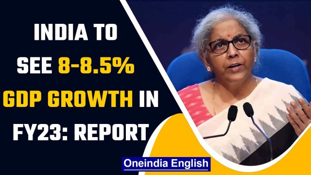 FM Sitharaman tables Economic Survey, predicts 8-8.5% GDP growth in FY23 | Oneindia News