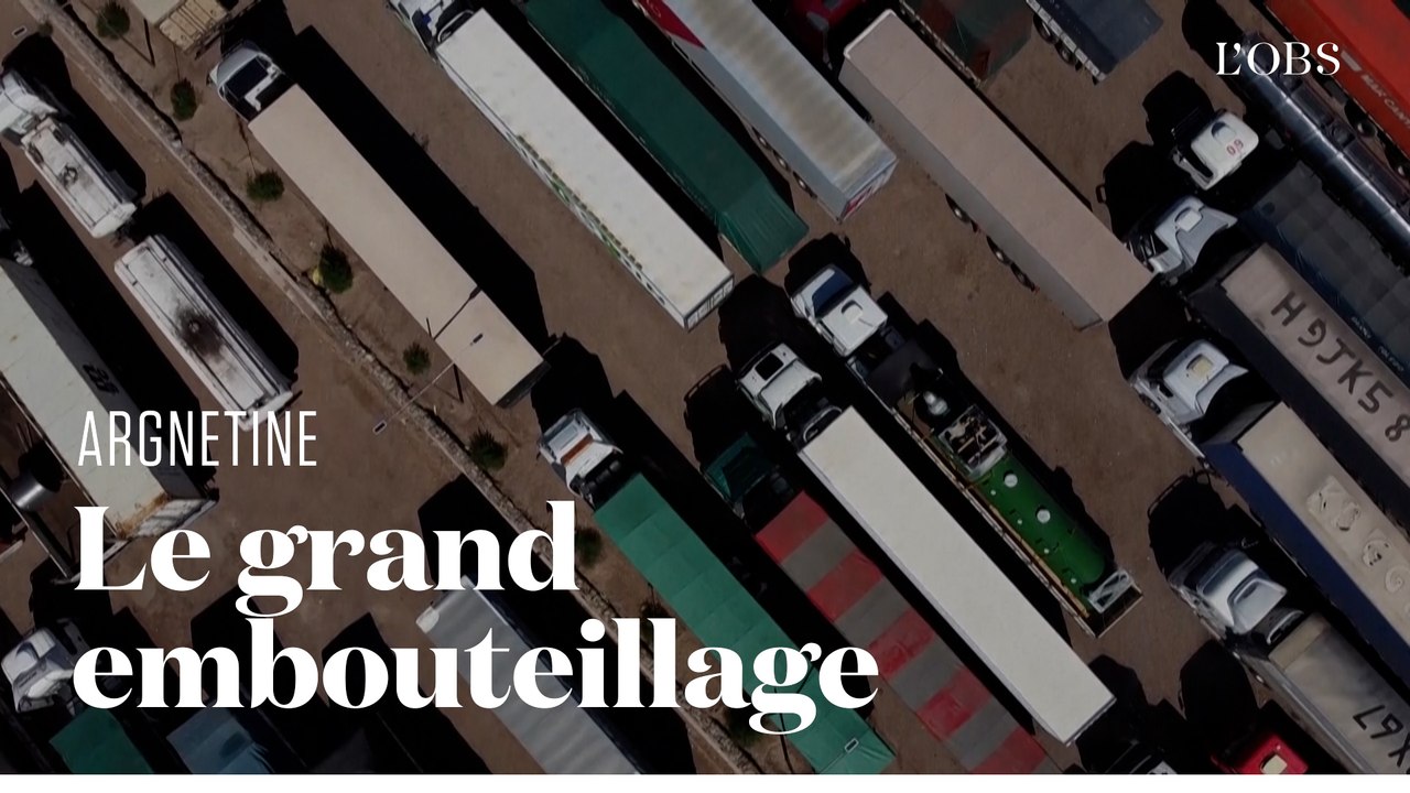 Covid-19 : des milliers de camions bloqués à la frontière entre l'Argentine et le Chili