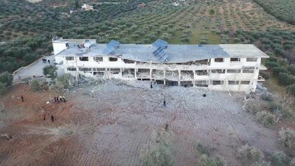 الآثار الناجمة عن استهداف المنشآت الخدمية والاقتصادية بسوريا