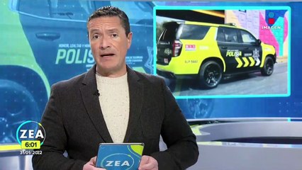 "Polisia" con "s", SLP rotula patrullas con falta de ortografía