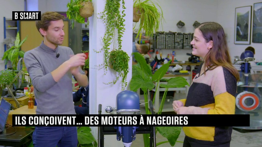 Ils conçoivent... des moteurs à nageoires
