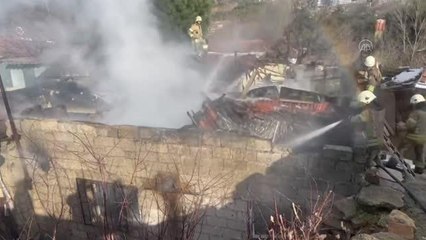 Son dakika haber: Kağıthane'de gecekonduda çıkan yangın söndürüldü