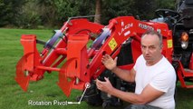 Prevent Front Loader Bending of your Kubota Compact Tractor