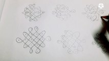 daily kolam/daily rangoli/simple and easy muggulu