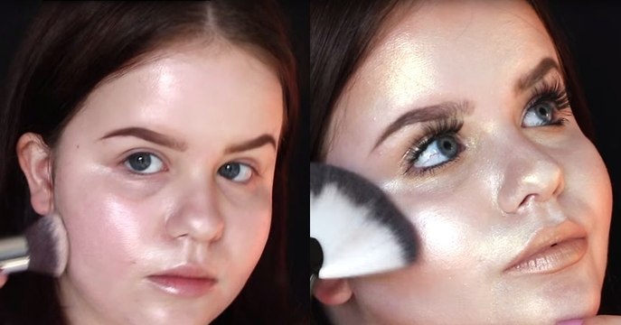 Cette youtubeuse beauté réalise un strobing incroyable sur tout son visage !