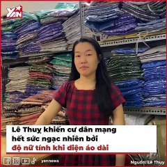 Hậu “biến hình” nhờ makeup, Lê Thuỵ lại diện áo dài nền nã chụp ảnh đón Tết
