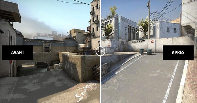 Counter Strike Global Offensive : découvrez la nouvelle version de Dust2