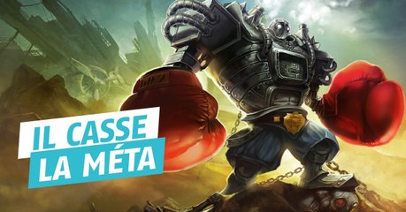 Скачать видео: League of Legends : ce joueur a atteint le rang Master en ne jouant que Blitzcrank Top