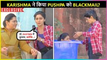 OMG ! Karishma Singh Pushed Pushpa Into Dustbin | On Location Maddam Sir | Exclusive