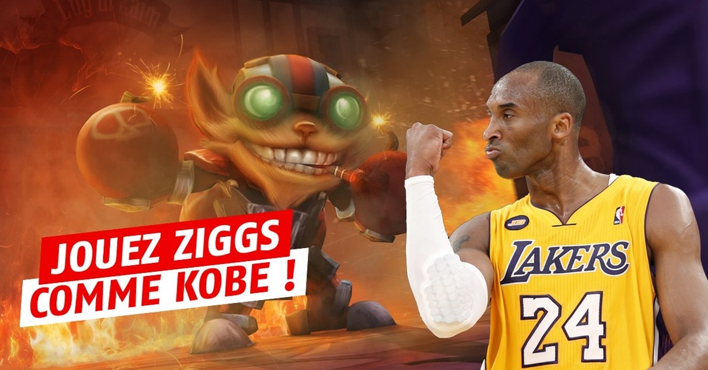 League of Legends : ce joueur Master vous apprend à jouer Ziggs comme Kobe Bryant