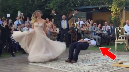 Ce couple fait une démonstration de danse incroyable