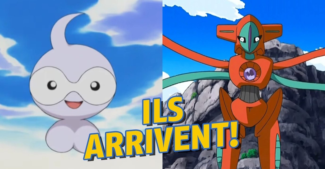 Pokémon Go : les Pokémon Deoxys et Morphéo auront plusieurs formes