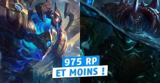 League of Legends : les meilleurs skins à moins de 975 RP