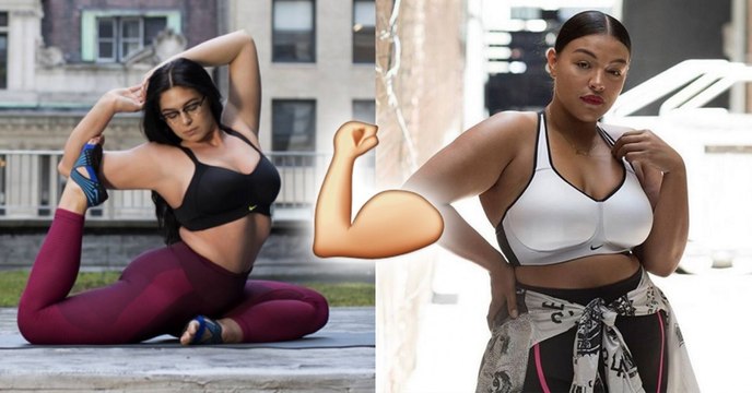 Nike : la marque montre des mannequins plus size dans sa nouvelle campagne de publicité !
