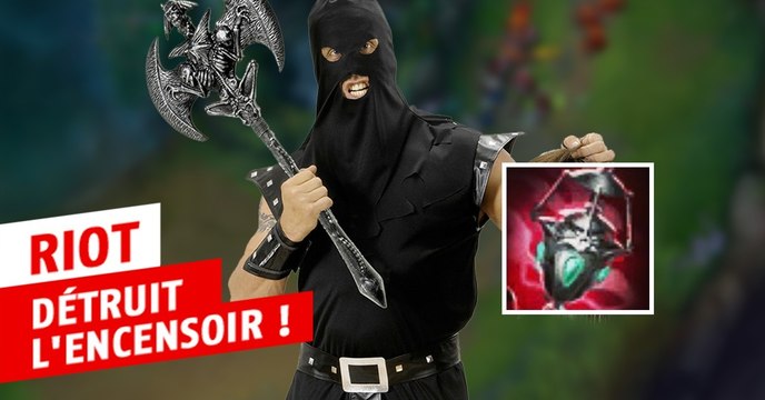 League of Legends : Riot frappe un grand coup avec ce nerf prévu sur l'encensoir