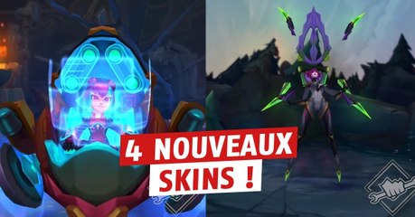 Download Video: League of Legends : Riot vient de teaser quatre nouveaux skins Super Galaxy