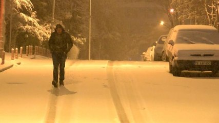 Ankara’da kar yağışı etkili oldu