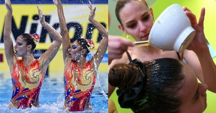 L'astuce étonnante des nageuses de natation synchronisée pour faire tenir leur chignon sous l'eau