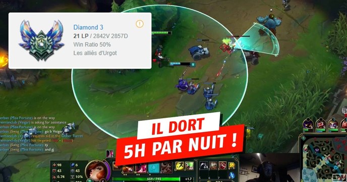 League of Legends : ce joueur ponce le jeu comme jamais, il a joué plus de 5700 ranked cette saison
