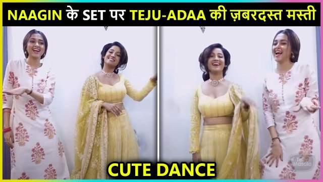 Tejasswi-Adaa Full Masti On Naagin 6 Set