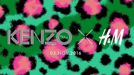 Collab Kenzo x HM : Les premières images (enfin!) dévoilées