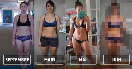 Cette femme a complètement changé de corps sans entraîneur, en allant seulement à la salle