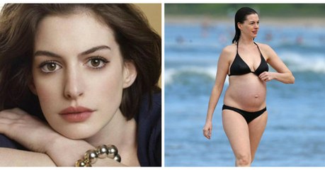 Anne Hathaway dénonce les critiques sur ses kilos en trop et conseille les futures mamans