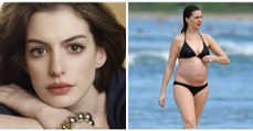 Anne Hathaway dénonce les critiques sur ses kilos en trop et conseille les futures mamans