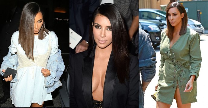 Le Sleek Hair, la tendance capillaire de la rentrée 2016 initiée par Kim Kardashian