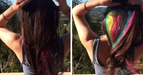 Underlight Rainbow Hair : quand les filles cachent d'incroyables surprises sous leur chevelure !