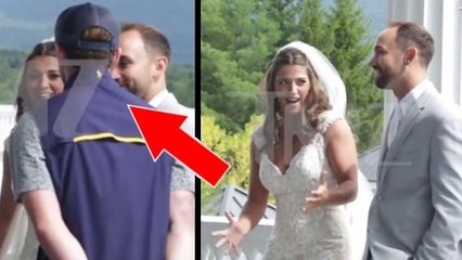 Justin Timberlake : il s'incruste à un mariage et pose avec les jeunes mariés