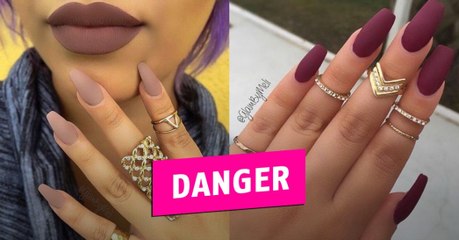 L'utilisation des faux ongles pointée du doigt par l'ANSM à cause de sa dangerosité !