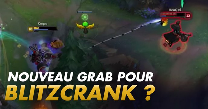 League of Legends : le grappin de Blitzcrank pourrait très bientôt changer de visuel