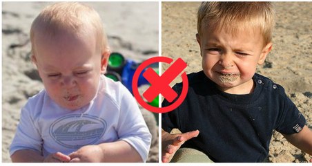 Pourquoi vous ne devez absolument pas manger de sable à la plage (ni vous, ni votre enfant)