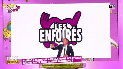 Public et artistes absents aux enfoirés !