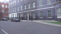 Başbakan Johnson, İngiliz parlamentosunda konuşma yapmak üzere Başbakanlık Ofisi 10 Numara'dan ayrıldı