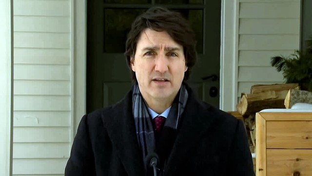 Justin Trudeau aparece en su escondite para decir que los camioneros son muy violentos, pero que otra cosa muy distinta sería si fueran protestas Black Lives Matter