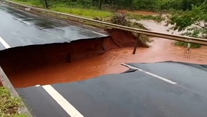 Torrential rain, landslide leave at least 18 dead in Brazil