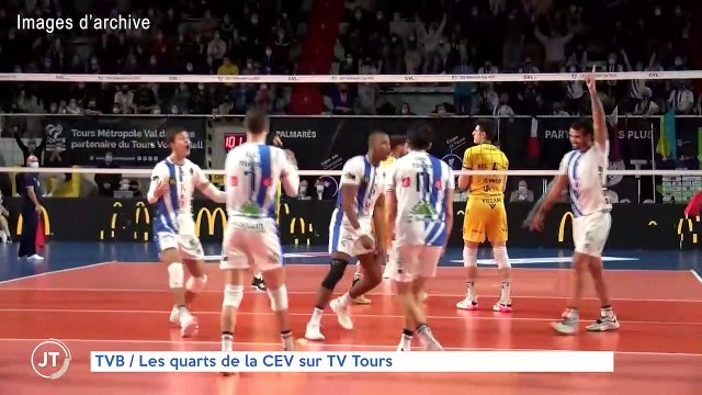 TVB / Les quarts de finale de la CEV sur TV Tours
