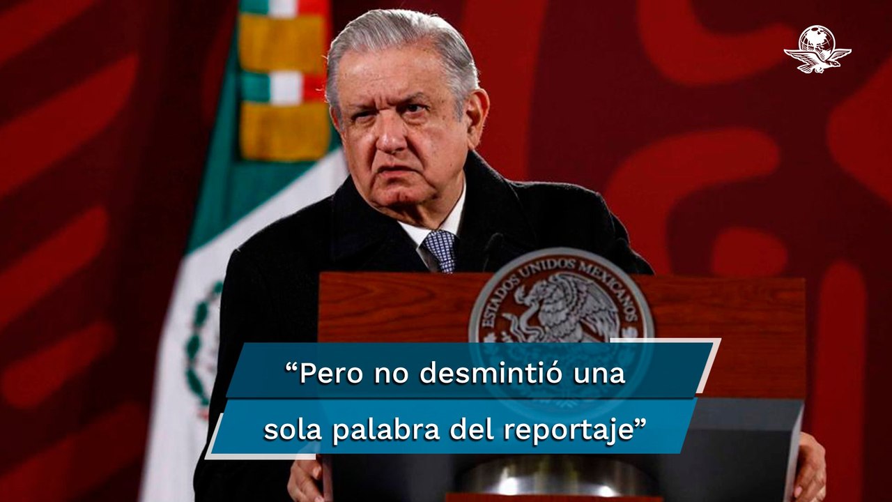 Otra vez AMLO me calumnió, pero no desmintió una sola palabra del reportaje sobre su hijo: Loret