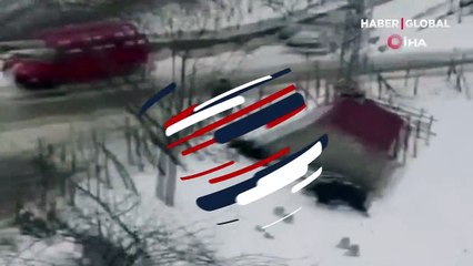Ne yapacağını şaşırdı! Gencin domuzla imtihanı kamerada