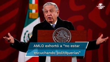 Ricardo Monreal y hasta mis adversarios tienen las puertas abiertas de Palacio Nacional: AMLO